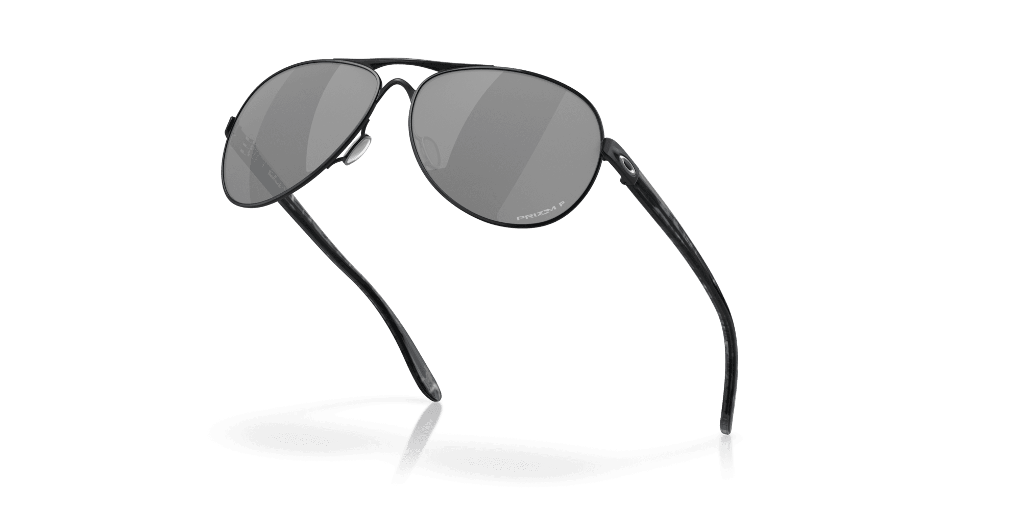 Oakley Feedback OO4079-27 - Polished Black-Prizm Daily Polarized by Oakley for Women - 59-13-135 mm Sunglasses