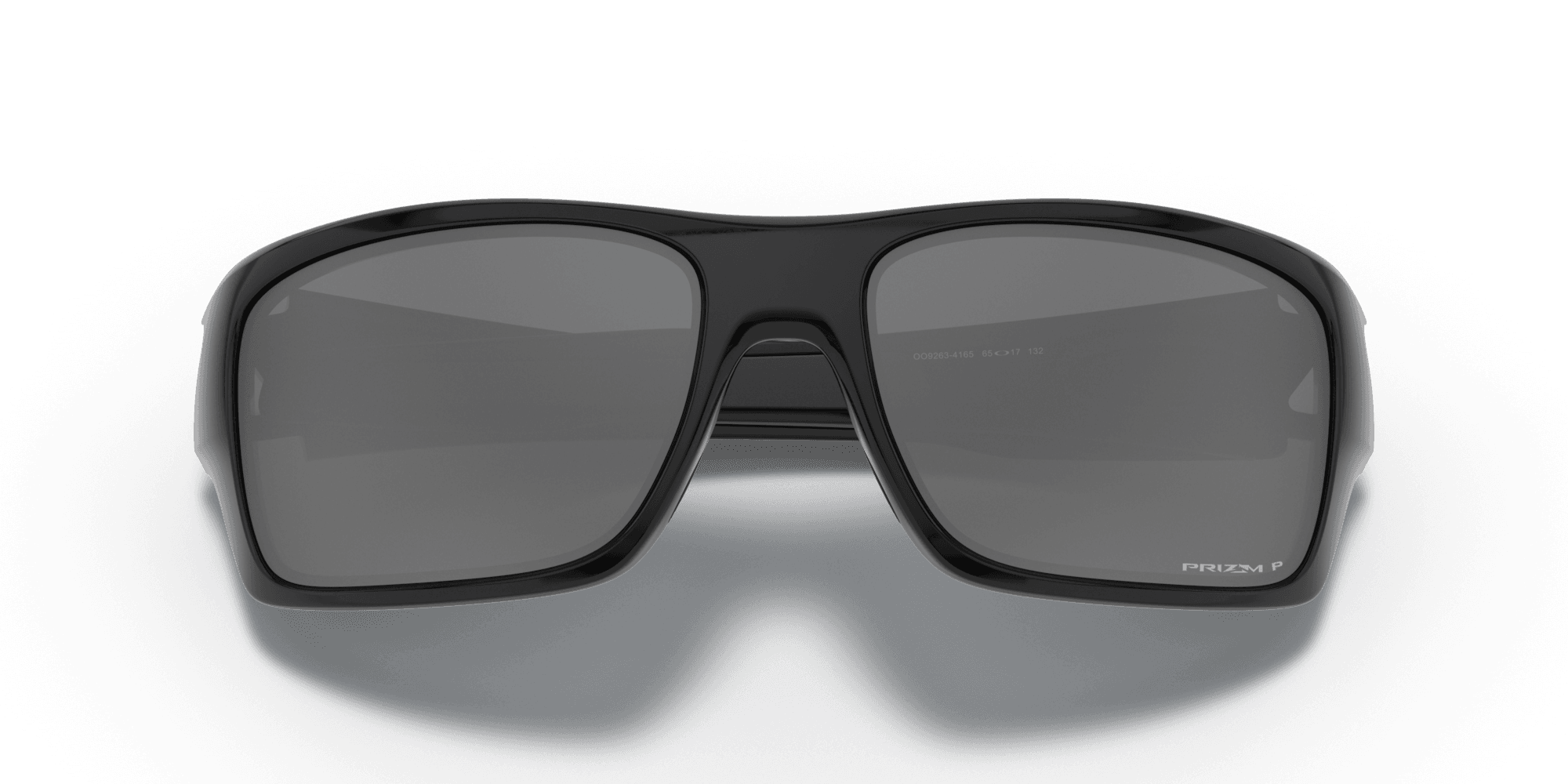 Oakley Turbine OO9263-06 - Polished Black-Prizm Daily Polarized by Oakley for Men - 65-17-132 mm Sunglasses