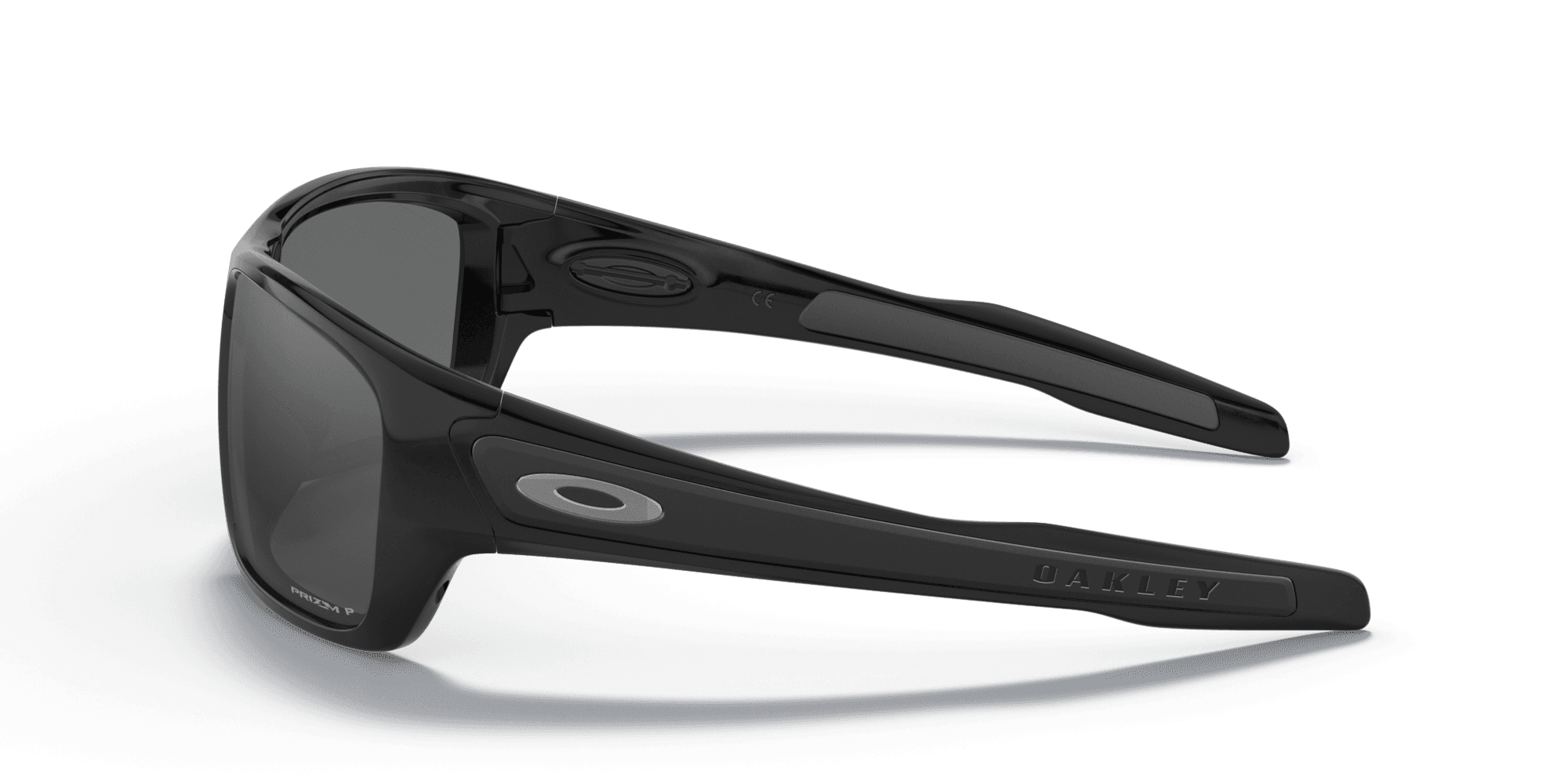 Oakley Turbine OO9263-06 - Polished Black-Prizm Daily Polarized by Oakley for Men - 65-17-132 mm Sunglasses