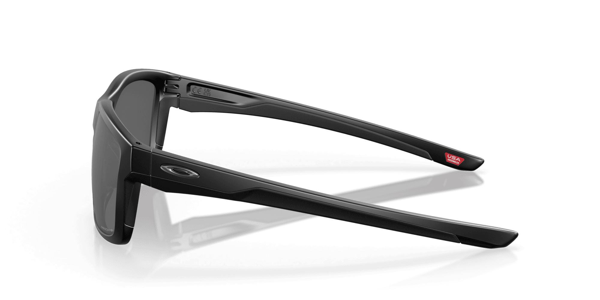 Oakley Mainlink OO9264-02 - Polished Black-Black Iridium by Oakley for Men - 57-17-138 mm Sunglasses
