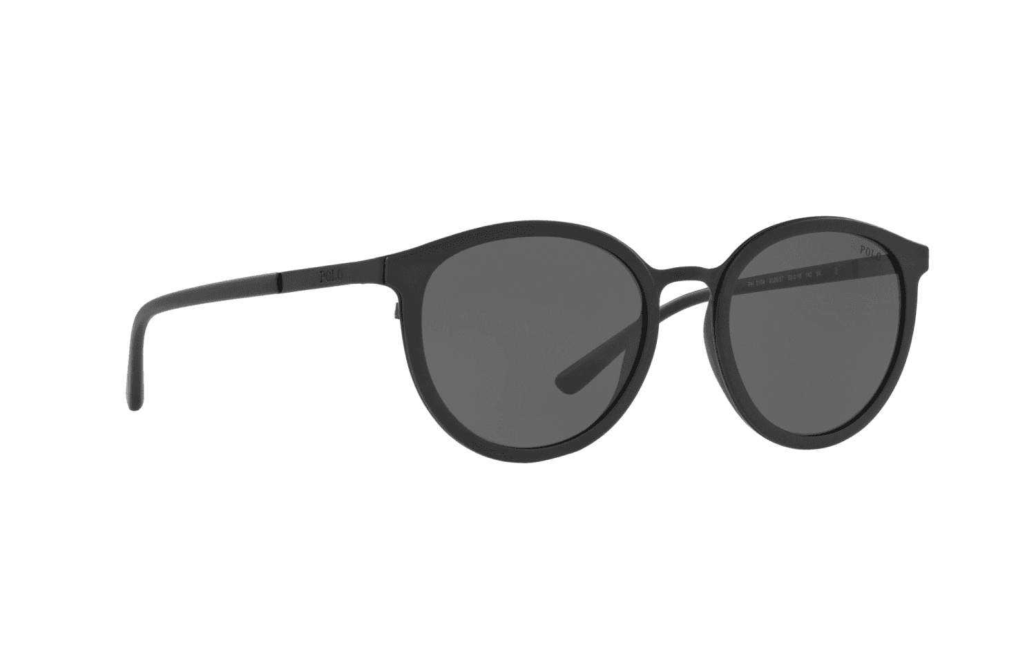 Polo Ralph Lauren PH 3104 903887 - Black-Dark Grey by Ralph Lauren for Men - 50-18-140 mm Sunglasses