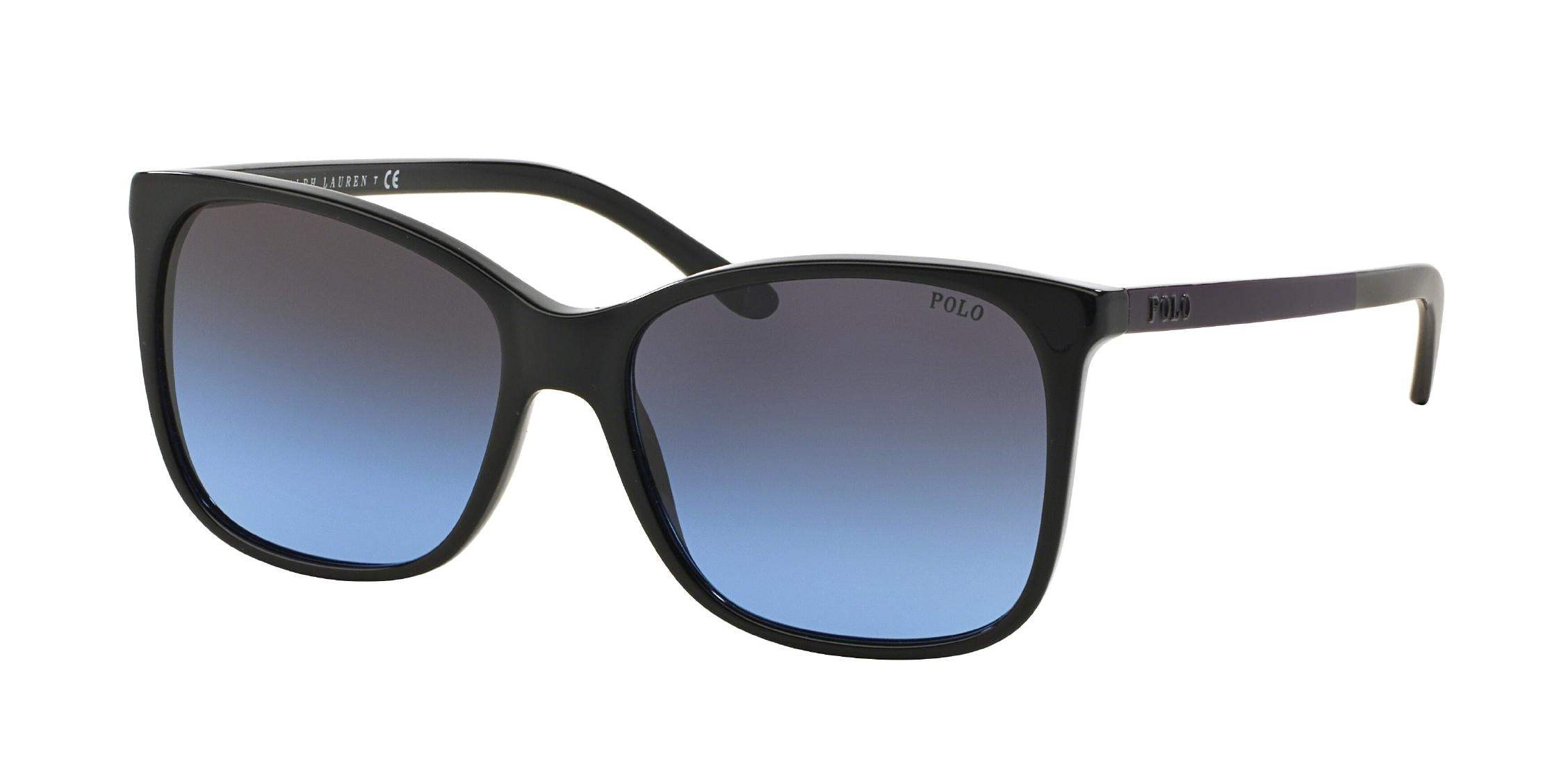 Polo Ralph Lauren PH 4094 5517-79 - Black-Gradient Violet by Ralph Lauren for Women - 55-16-145 mm Sunglasses
