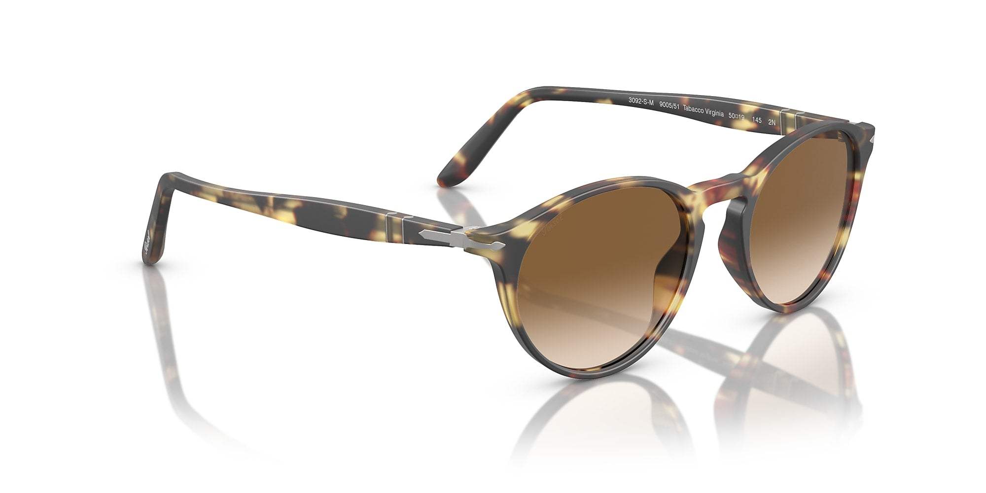 Persol PO3092SM 9005-51 - Tabacco Virginia-Brown Faded by Persol for Men - 50-19-145 mm Sunglasses