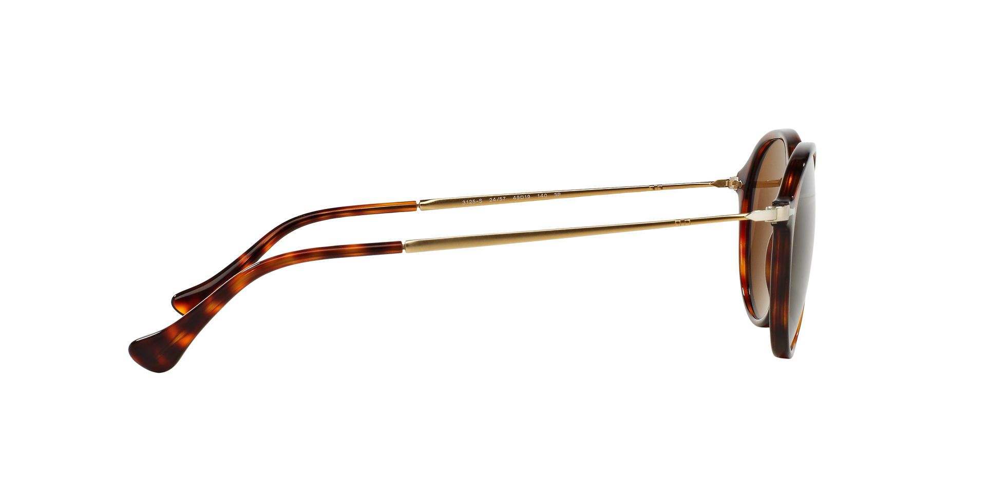 Persol PO3125S 24-57- Havana-Brown Polarized by Persol for Men - 51-19-140 mm Sunglasses