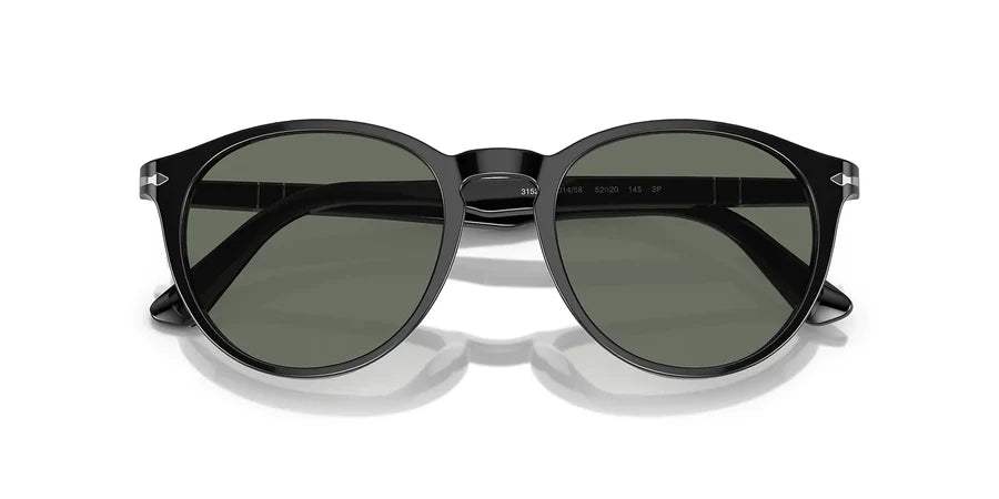 Persol PO3148S 9014-31 - Black-Green by Persol for Men - 53-20-145 mm Sunglasses