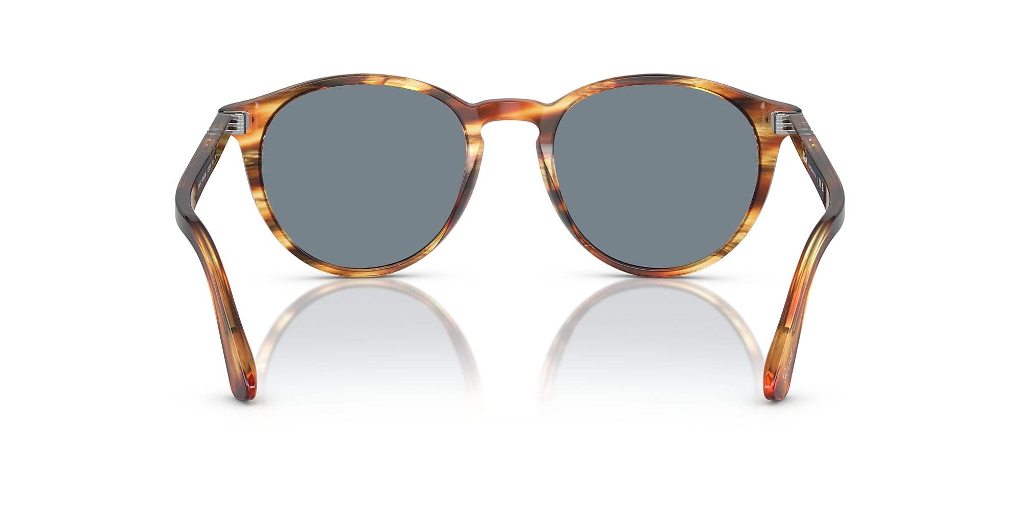 Persol PO3152S 9043-56 - Brown Striped Yellow-Blue by Persol for Men - 52-20-145 mm Sunglasses