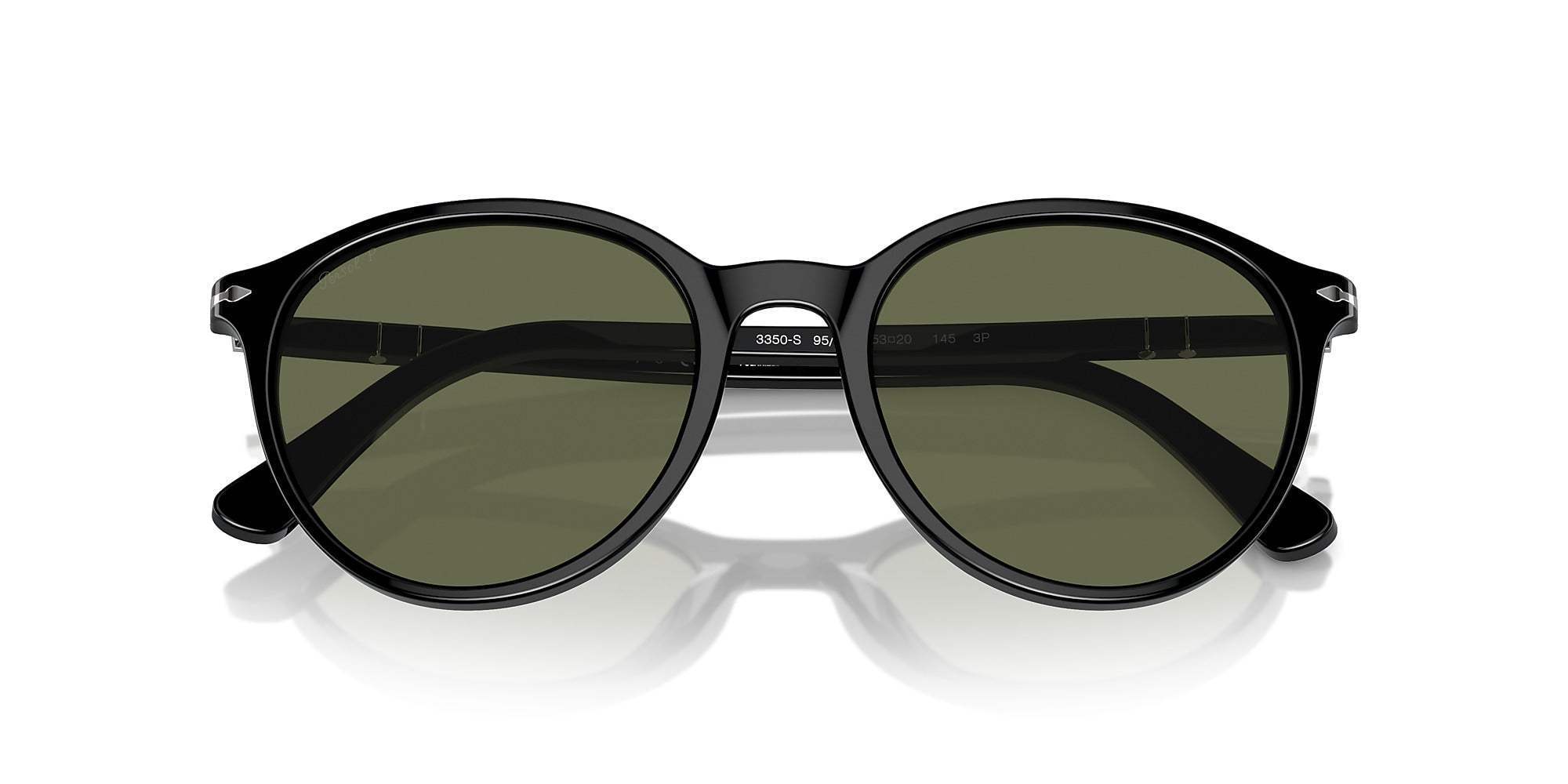 Persol PO3125S 95-58 - Black-Grey Polarized by Persol for Men - 51-19-140 mm Sunglasses