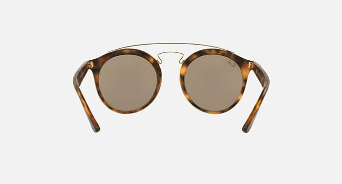 Ray Ban RB 4256 6092-5A Small - Tortoise-Gold by Ray Ban for Unisex - 46-20-145 mm Sunglasses
