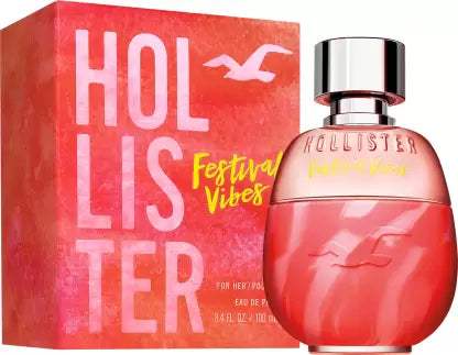 Festival Vibes by Hollister for Women - 3.4 oz EDP Spray