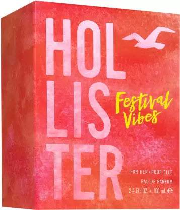 Festival Vibes by Hollister for Women - 3.4 oz EDP Spray