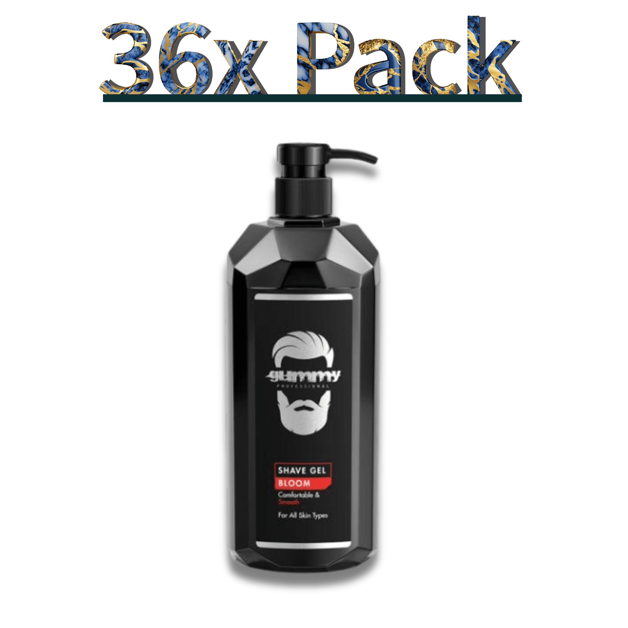 Gummy Shave Gel Bloom Multipack 34 Oz