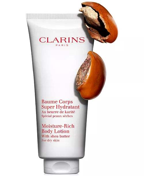 Moisture Rich Body Lotion with Shea Butter (Dry Skin) by Clarins for Unisex - 6.5 oz Body Lotion