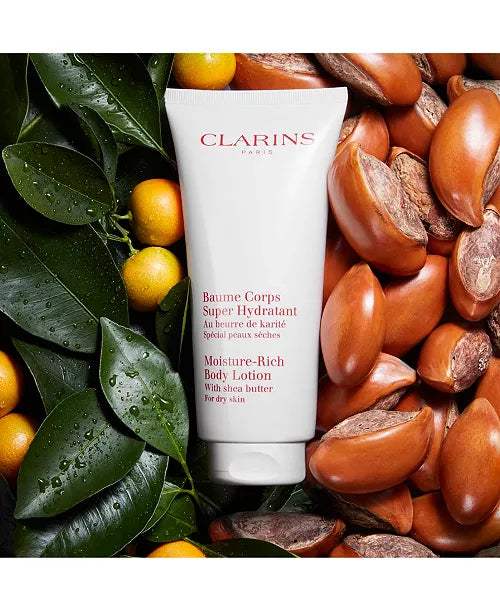 Moisture Rich Body Lotion with Shea Butter (Dry Skin) by Clarins for Unisex - 6.5 oz Body Lotion