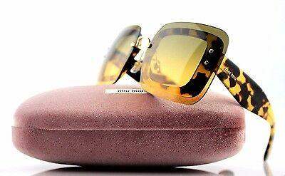 Miu Miu MU 02R 7S0-0A3 - Light Havana-Orange Gradient Light Green by Miu Miu for Women - 67-17-140 mm Sunglasses