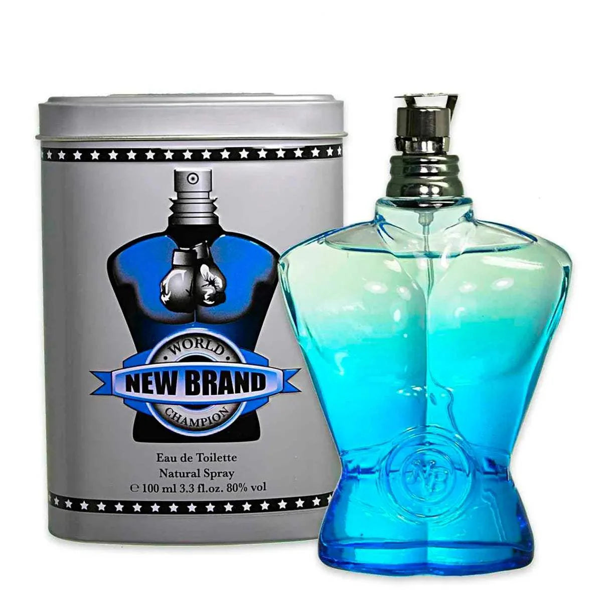 World Champion Blue by New Brand for Men - 3.3 oz EDT Spray