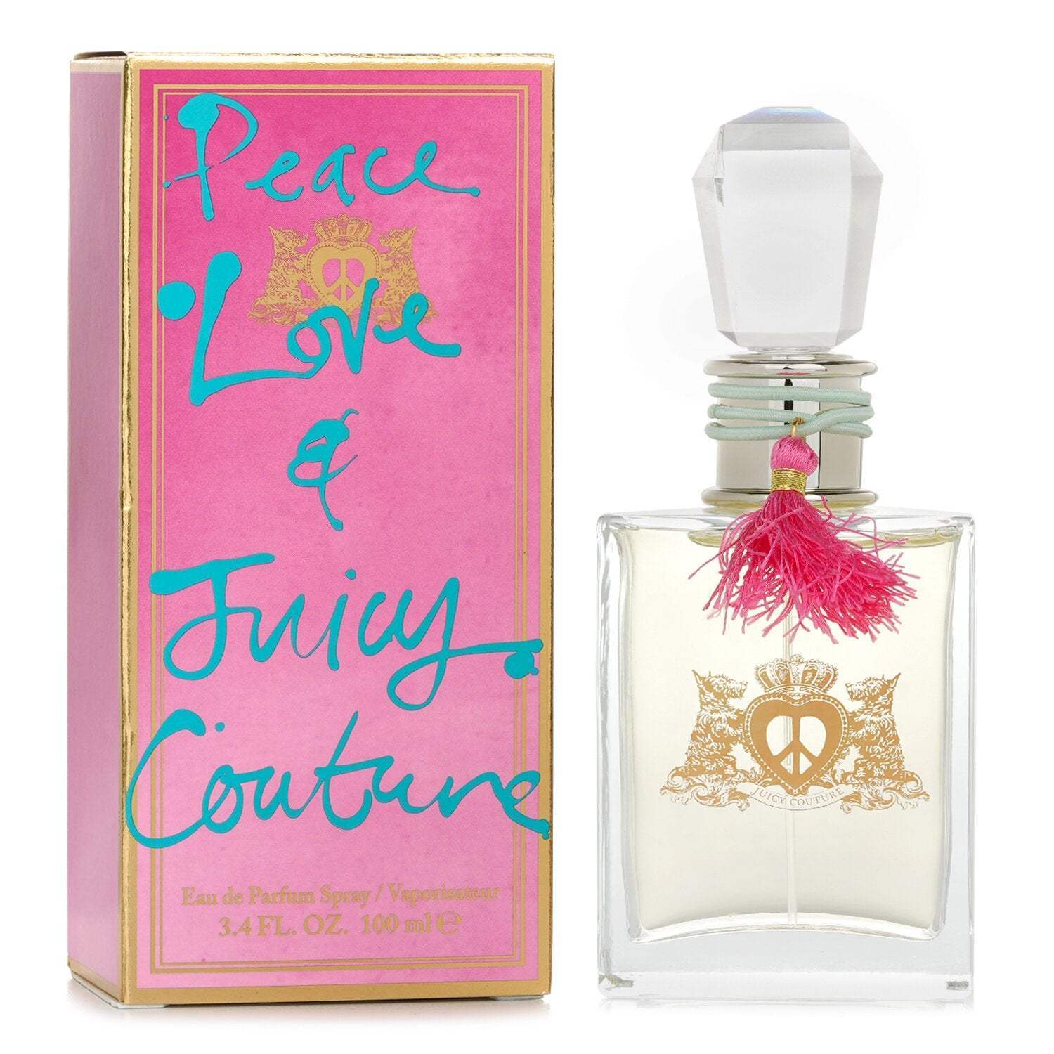 Peace Love & Juicy Couture by Juicy Couture for Women - 3.4 oz EDP Spray