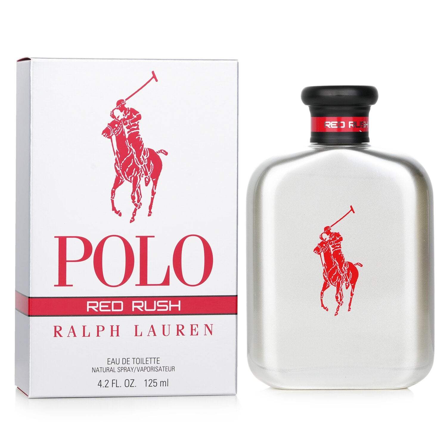 Polo Red Rush by Ralph Lauren for Men - 4.2 oz EDT Spray