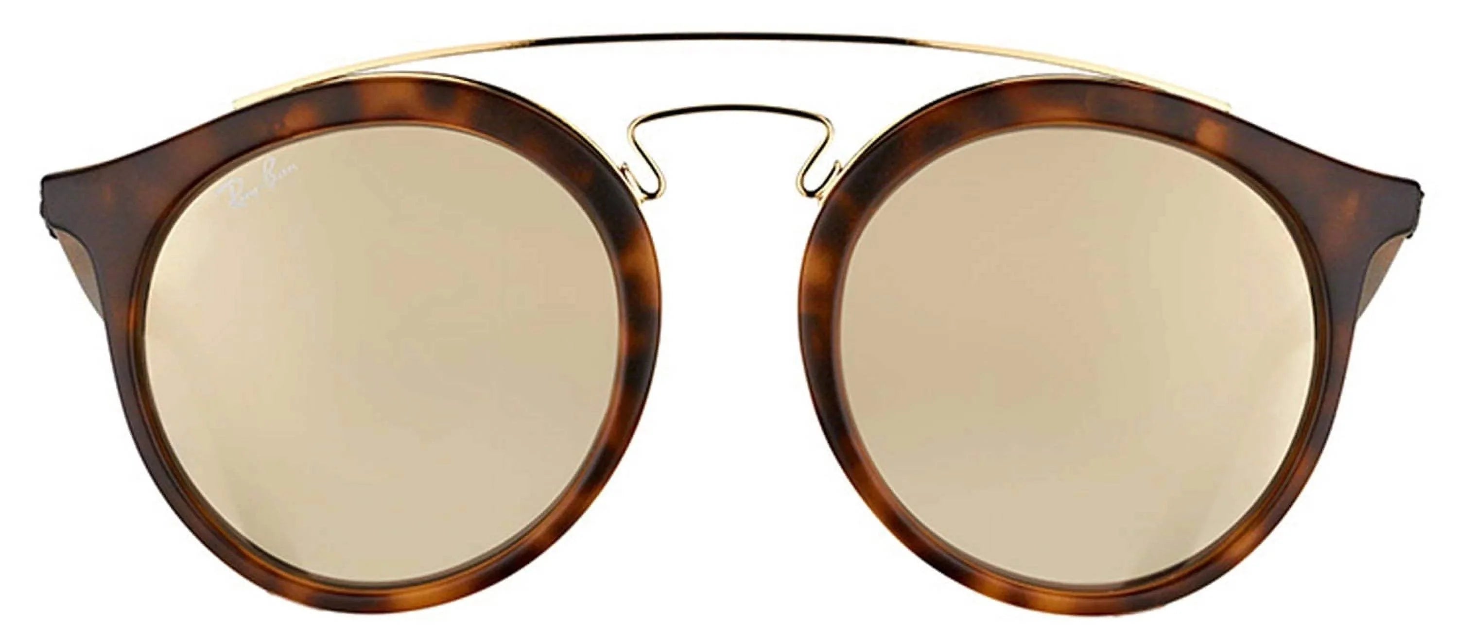 Ray Ban RB 4256 6092-5A Small - Tortoise-Gold by Ray Ban for Unisex - 46-20-145 mm Sunglasses