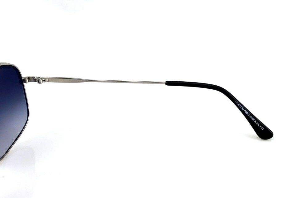 Tom Ford TF467 17W Justing - Silver-Blue Gradient by Tom Ford for Men - 60-14-140 mm Sunglasses