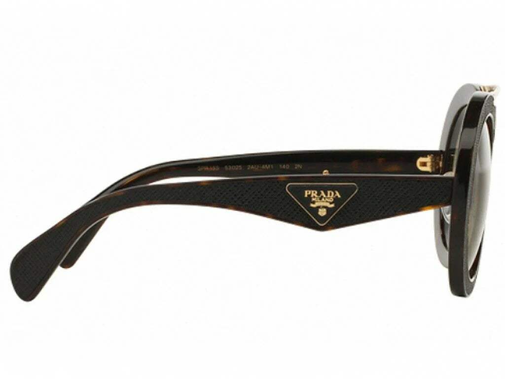 Prada SPR 15S 2AU-4M1 - Havana-Green Gradient by Prada for Women - 53-25-140 mm Sunglasses