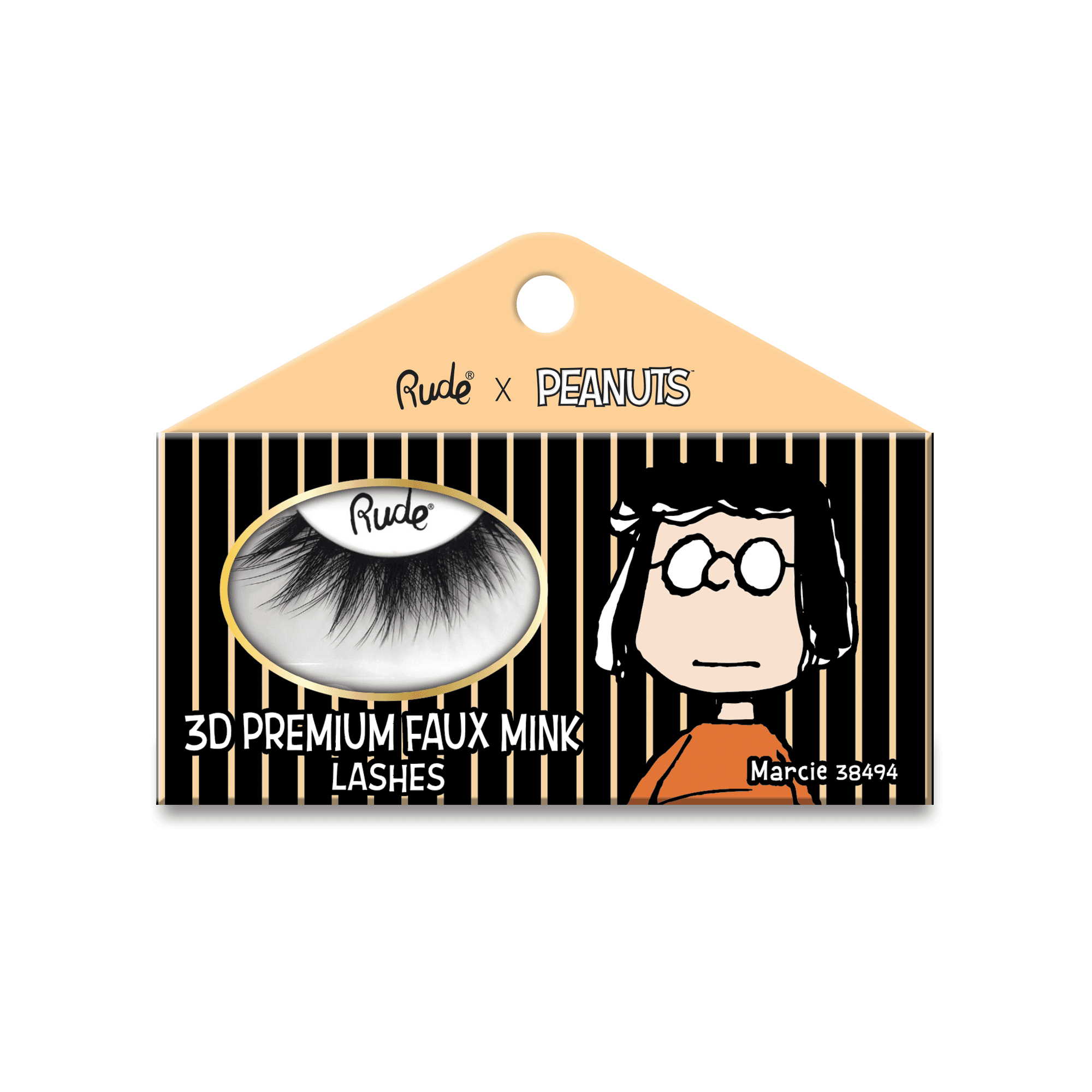 RUDE Peanuts 3D Premium Faux Mink Lashes
