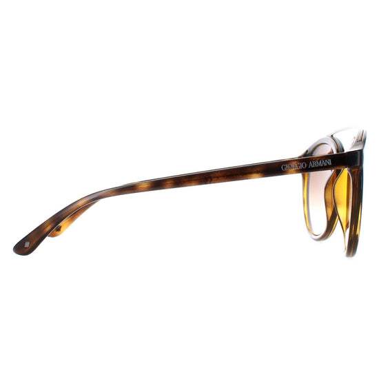 Giorgio Armani AR 8083 5026-13 Frames of Life - Dark Havana-Brown Gradient by Giorgio Armani for Women - 52-21-140 mm Sunglasses