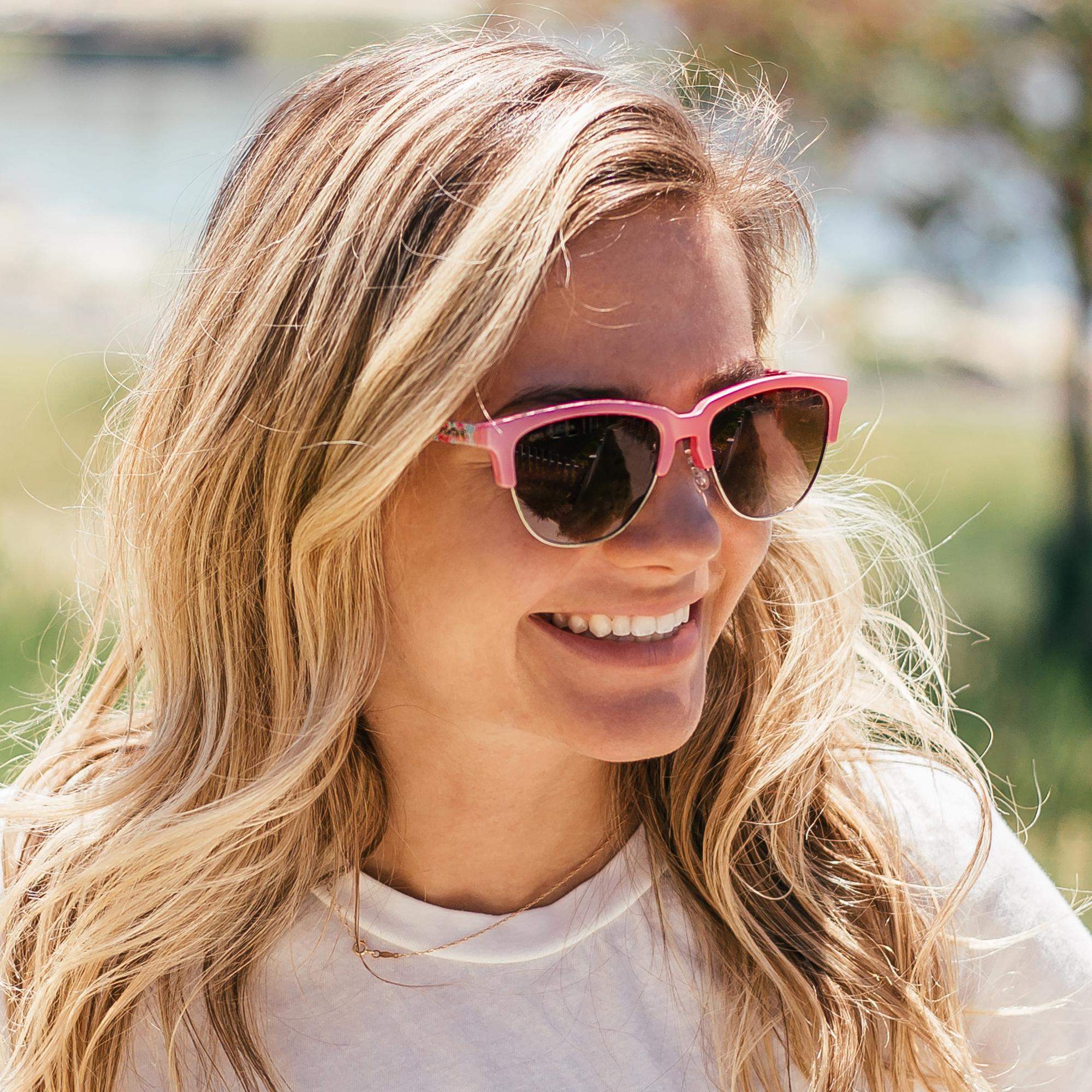 Solize One Love - Ivory-Pink by DelSol for Unisex - 1 Pc Sunglasses