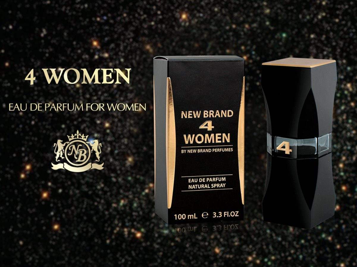 4 Women by New Brand for Women - 3.3 oz EDP Spray
