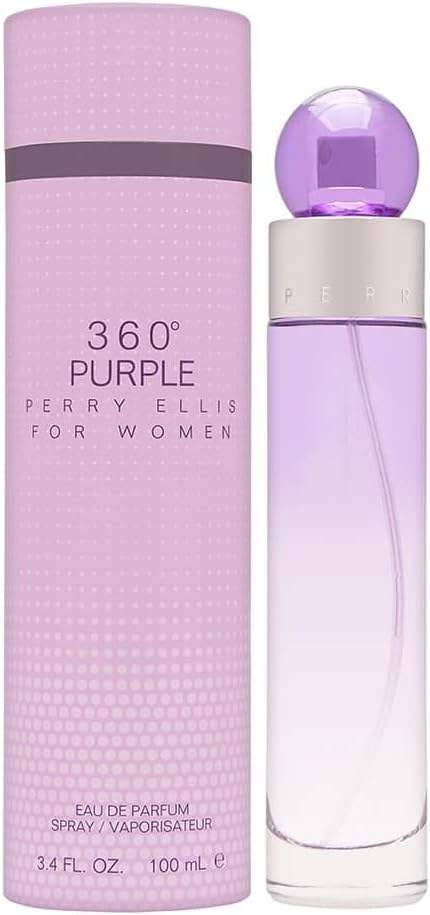 360 Purple by Perry Ellis for Women - 3.4 oz EDP Spray