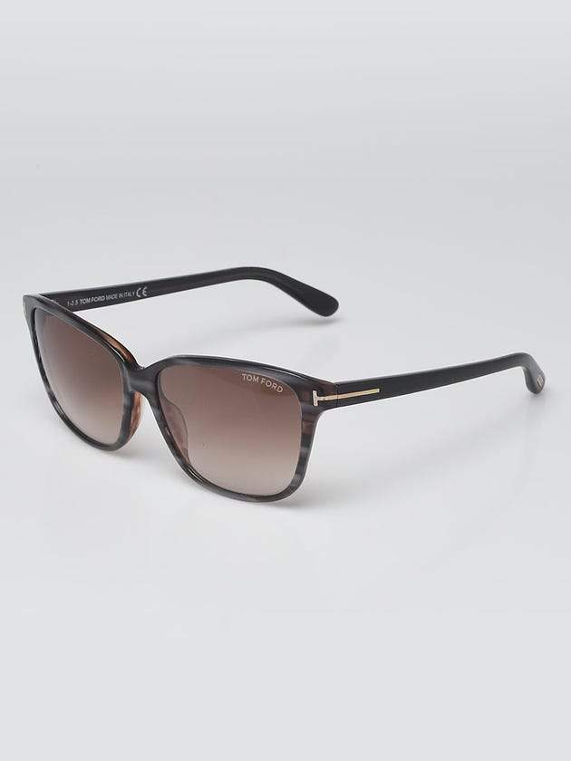 Tom Ford TF432 52H Dana - Dark Havana-Brown Polarized by Tom Ford for Women - 59-15-140 mm Sunglasses