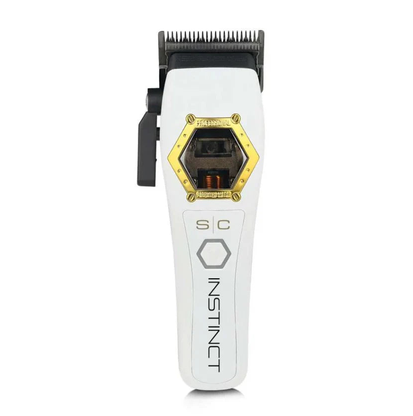 Stylecraft Instinct Professional IN2 Vector Motor Cordless Hair Clipper with Intuitive Torque Control, 3 Modular Lids