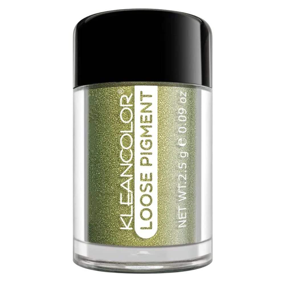 KLEANCOLOR Loose Pigment Eyeshadow ES1114 Display Set, 48 Pieces