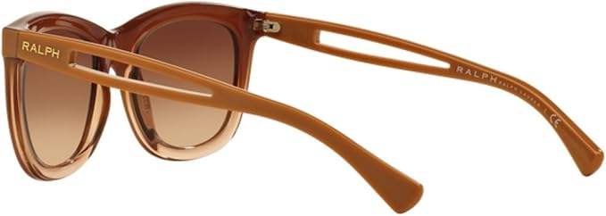 Ralph Lauren RA 5205 145013 - Brown Gradient Crystal Brown-Brown Gradient by Ralph Lauren for Women - 53-19-135 mm Sunglasses
