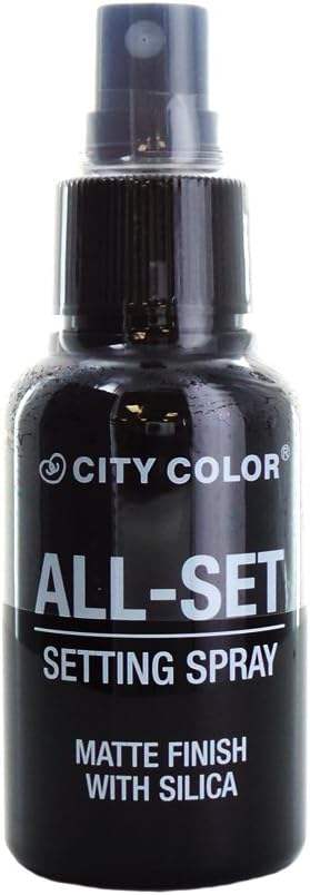 CITY COLOR All-Set Setting Spray Display Set, 12 Pieces