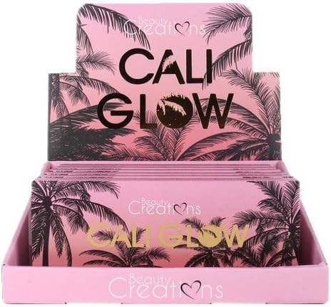 BEAUTY CREATIONS Cali Glow Display Set, 6 pcs
