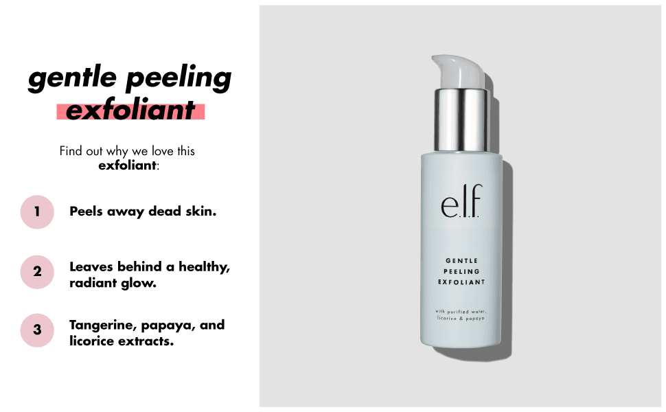 e.l.f. Gentle Peeling Exfoliant