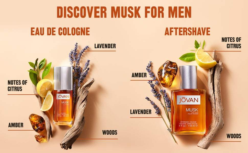 Jovan Musk by Jovan for Men - 8 oz After Shave Cologne
