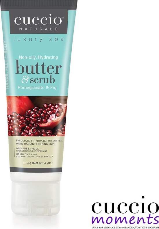 Butter and Scrub - Pomegranate and Fig by Cuccio Naturale for Unisex - 4 oz Scrub