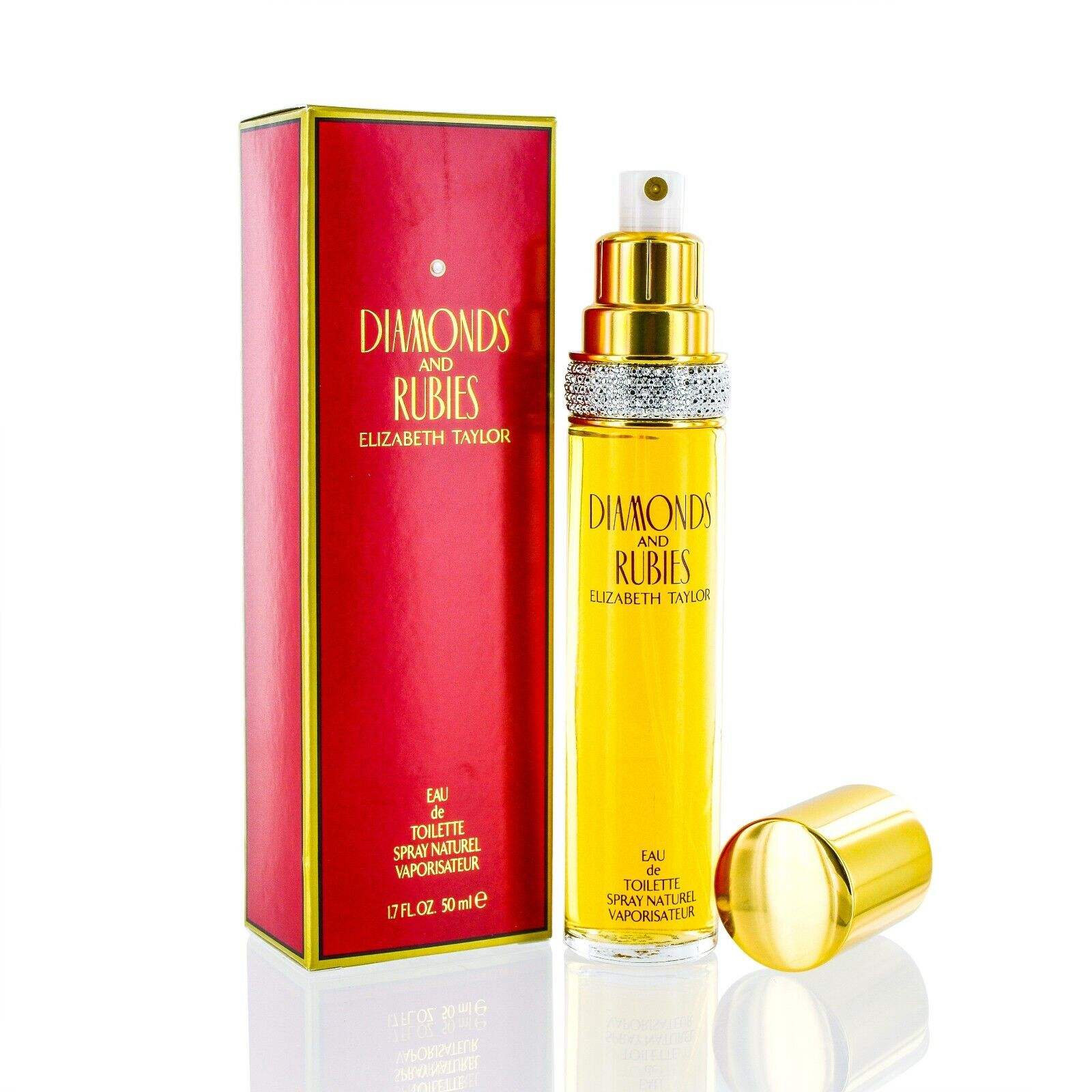 Diamonds and Rubies by Elizabeth Taylor for Women - 3.3 oz EDT Spray