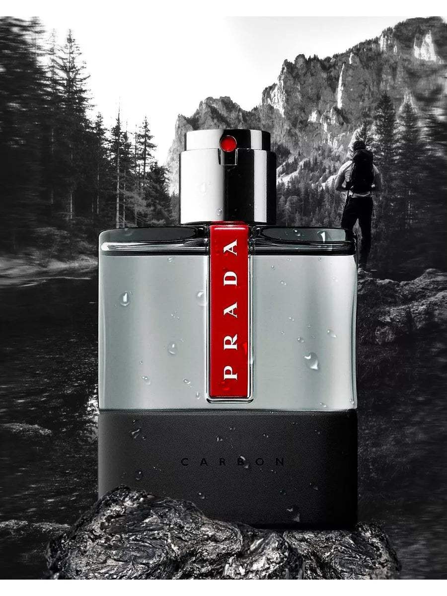 Luna Rossa Carbon by Prada for Men - 1.7 oz EDT Spray