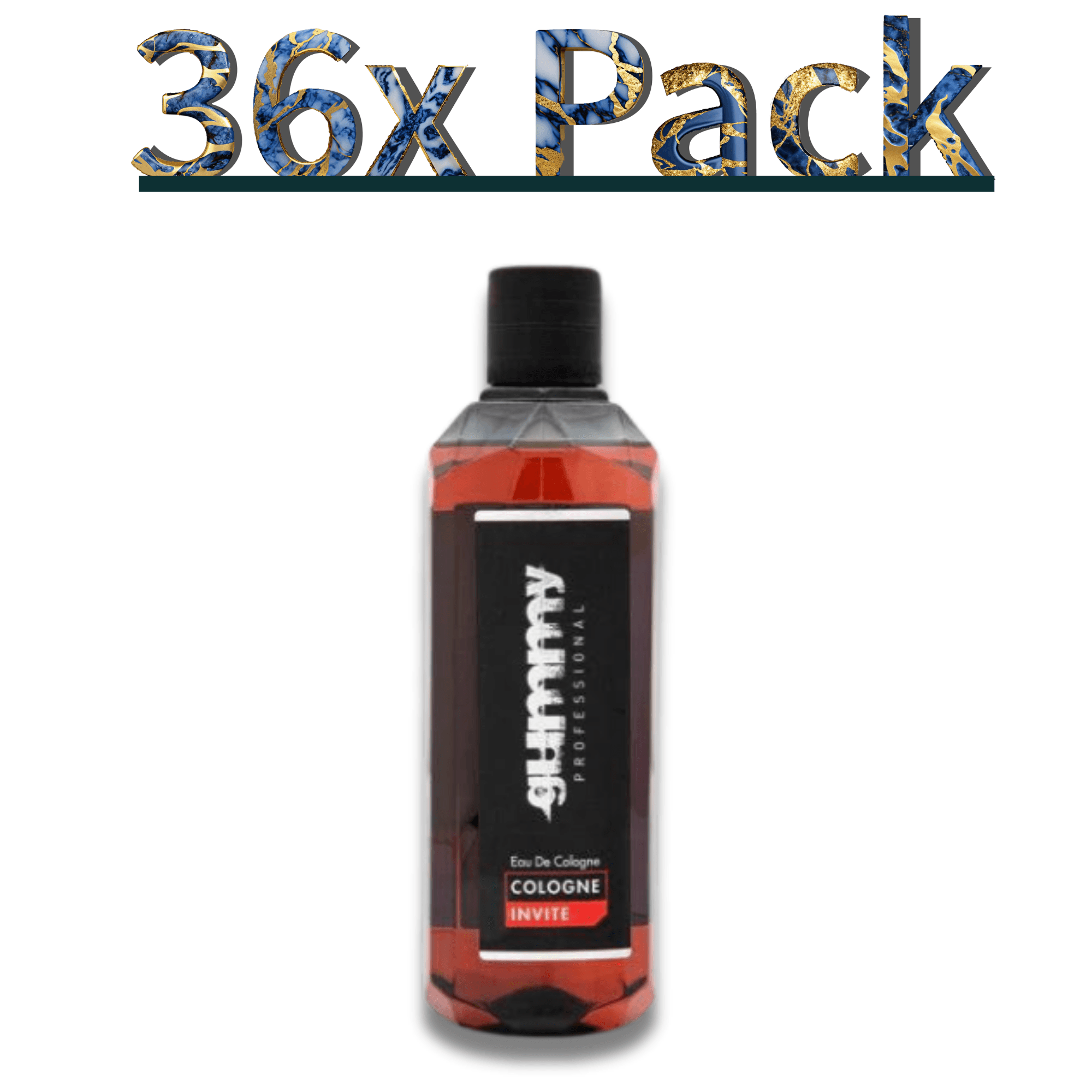 Gummy Aftershave Cologne 16.9 Oz - Invite Multipack