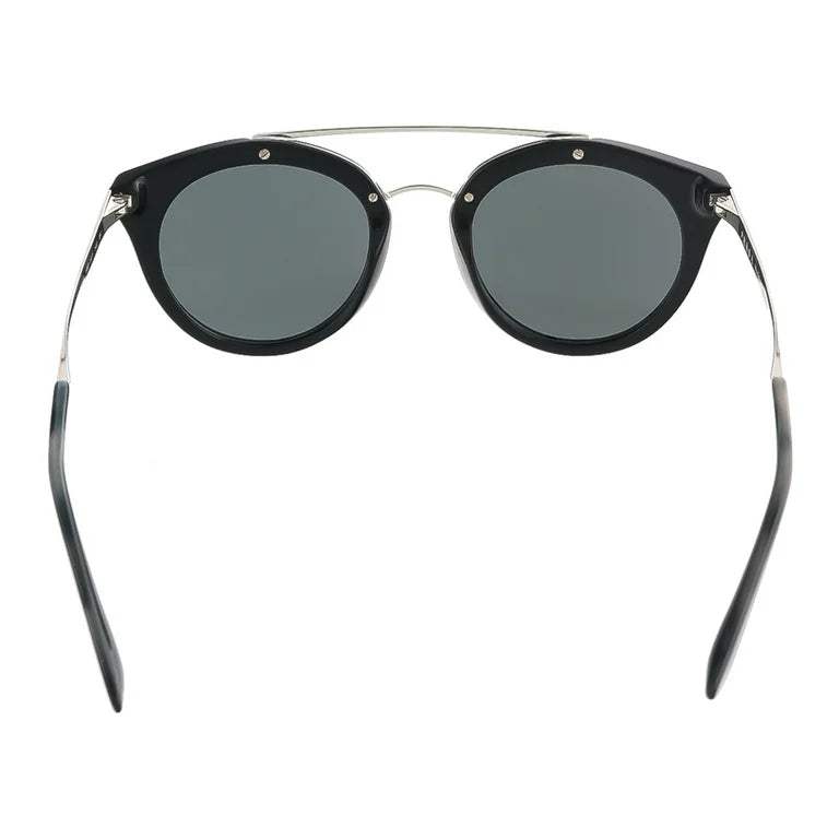 Prada SPR 23S 1AB-1A1 - Black Silver-Grey by Prada for Women - 52-22-140 mm Sunglasses