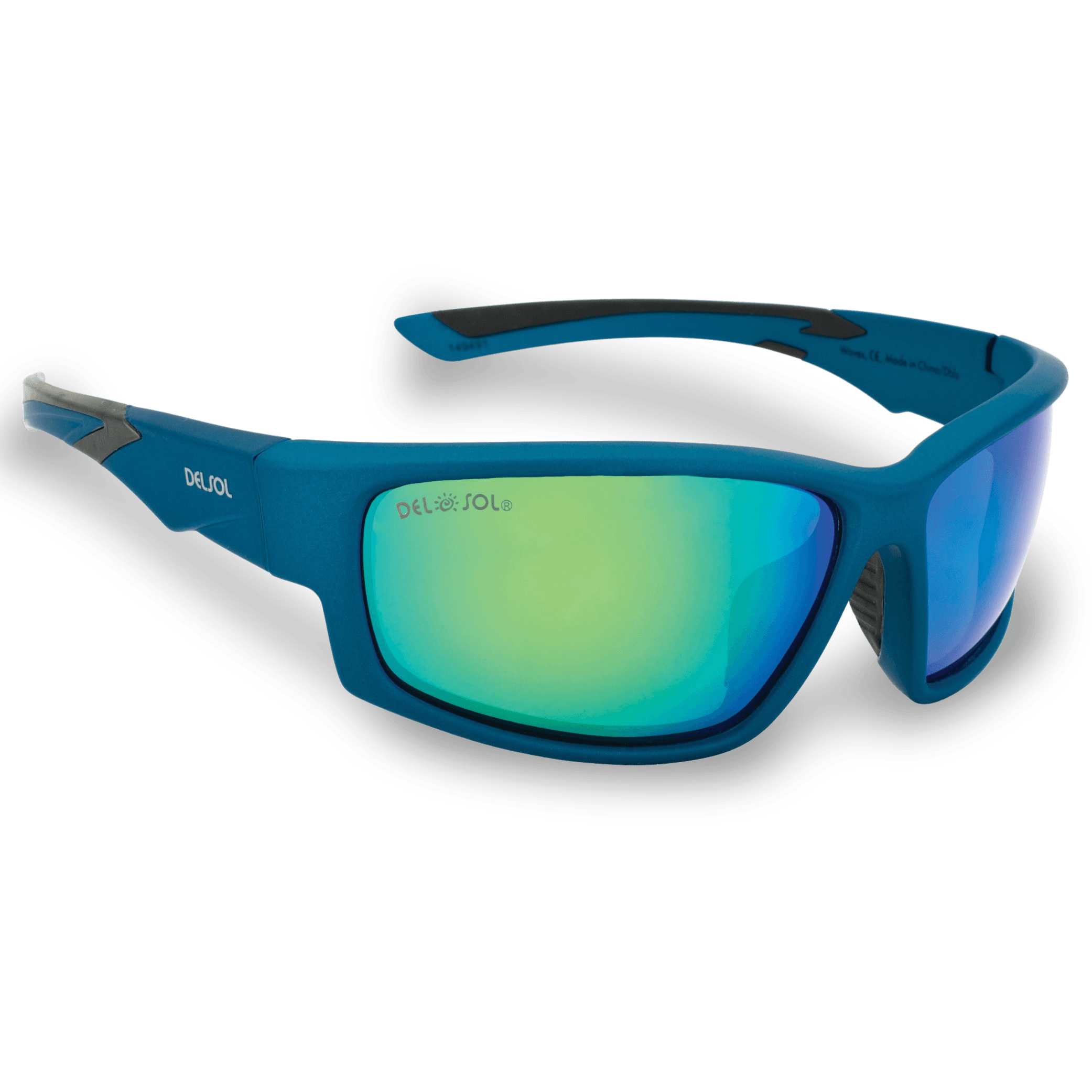 Solize Waves - Blue to Dark Blue by DelSol for Men - 1 Pc Sunglasses