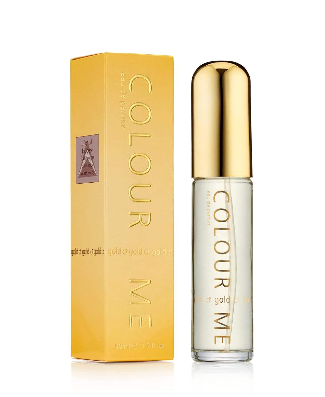 Colour Me Gold by Milton-Lloyd for Men - 1.7 oz EDP Spray