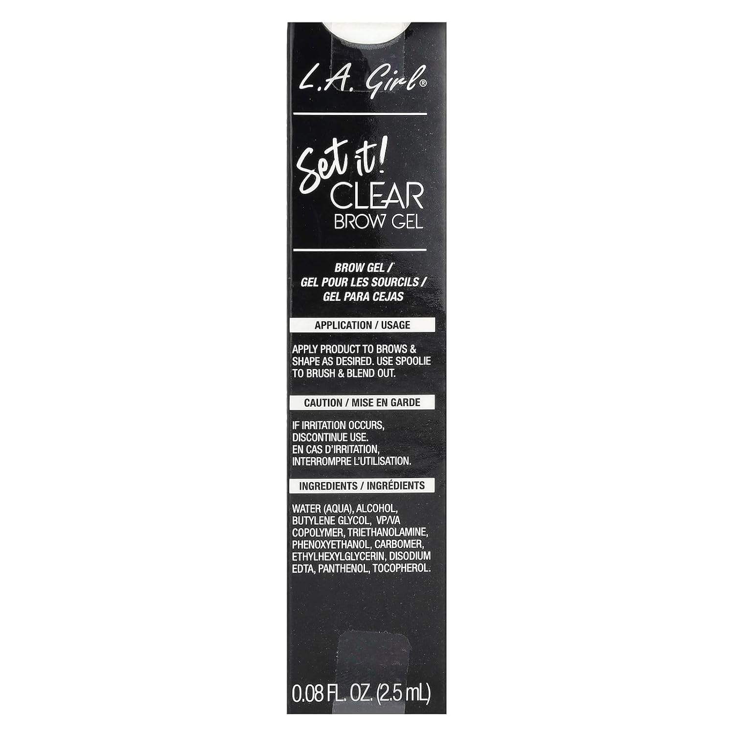 L.A. GIRL Set It! Clear Brow Gel