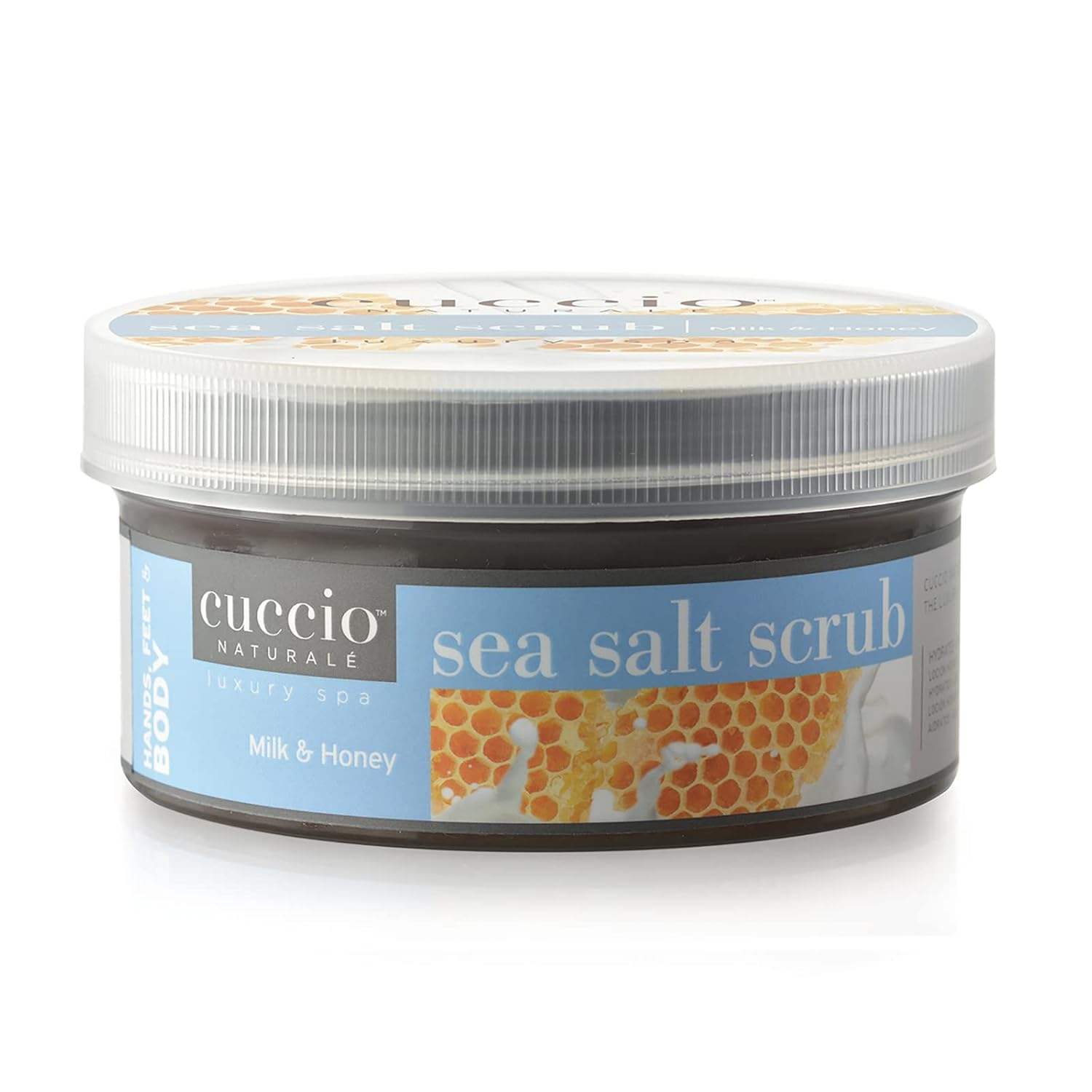 Sea Salt Scrub - Milk and Honey by Cuccio Naturale for Women - 8 oz Scrub