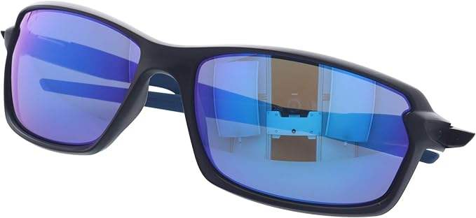 Oakley Carbon Shift OO9302-02 - Matte Black-Sapphire Iridium by Oakley for Men - 62-16-134 mm Sunglasses