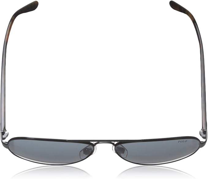 Polo Ralph Lauren PH 3096 9267-81 - Semi Shiny Black-Grey Polarized by Ralph Lauren for Men - 59-14-145 mm Sunglasses