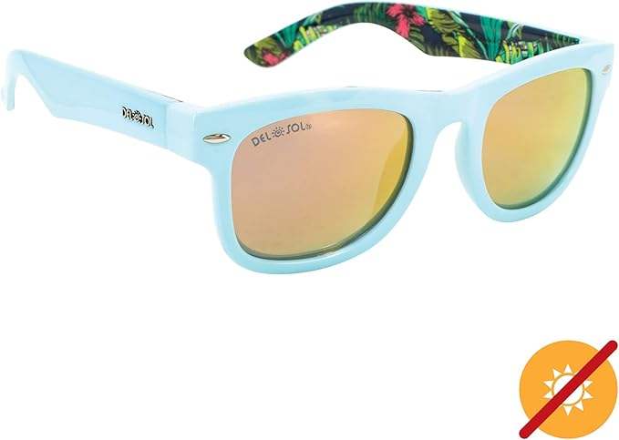 Solize Day Dream Believer - Light Green to Green by DelSol for Women - 1 Pc Sunglasses