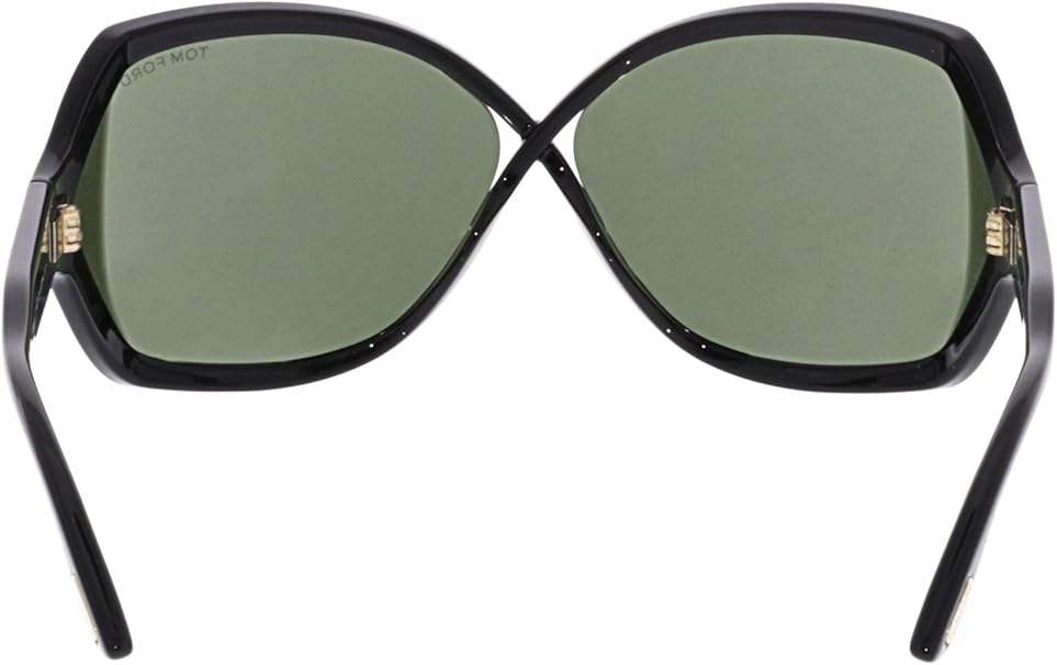 Tom Ford TF427 01N Juliane - Shiny Black-Green by Tom Ford for Women - 62-11-115 mm Sunglasses